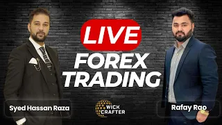 Live  Forex Trading Session # 128 | NFP | Non-Farm Employment Change | 3 May  2024 | Wick Crafter