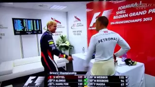 Fight breaks out Lewis Hamilton and Sebastian Vettel Sky F1