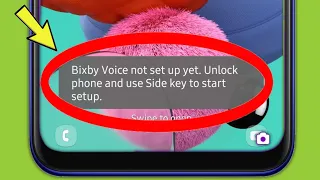 Bixby Voice not set up yet. Unlockhone and use Side key to startsetup Samsung Mobile