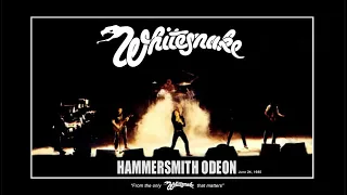 WHITESNAKE: "AIN'T NO LOVE IN THE HEART OF THE CITY" ...  HAMMERSMITH ODEON, 1980