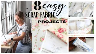 Easy Scrap Fabric Projects ~ Sewing Projects ~ Handmade Sewing Crafts ~ DIY Fabric Projects