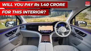 Mercedes-Benz EQE interior review: Smarter than your smartphone? | TOI Auto