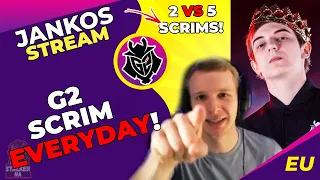 G2 Jankos About G2 Scrims Everyday!