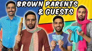 BROWN PARENTS AND GUESTS! | COMEDY VIDEO