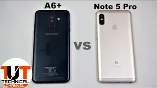 Samsung Galaxy A6 Plus vs Redmi Note 5 Pro SpeedTest