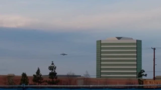 C17 flyover for first game @ Angels Stadium 2017