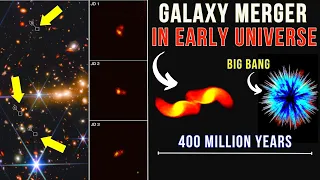 Never-Before-Seen | Webb Spots Possible Galaxy Merger in Early Universe