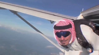 arab skydiver allahu akbar extended HD