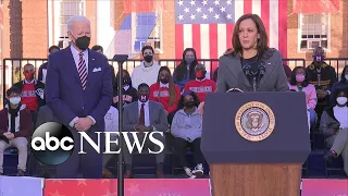 Kamala Harris delivers remarks on voting rights