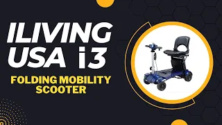 iLiving i3 Folding Electric Mobility Scooter [2024]