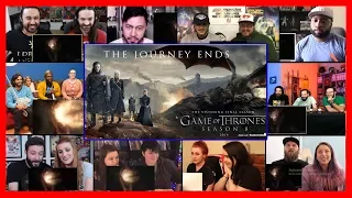 Game of Thrones Season 8 - Official Trailer REACTIONS MASHUP