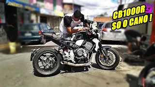 NOVA CB1000R 2021 SO O CANO ! ronco espetacular !