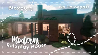 Roblox Bloxburg - No Gamepass Family Roleplay Modern House - Minami Oroi