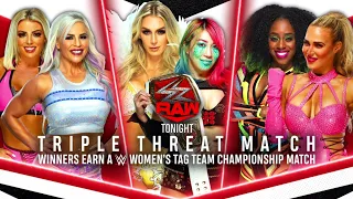 Asuka & Charlotte Flair vs Mandy Rose & Dana Brooke vs Naomi & Lana (Full Match Part 1/2)