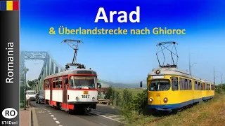 【4K】ARAD / GHIOROC TRAM  (2022)