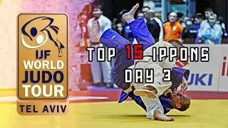 Top 15 ippons in day 3 of Judo Grand Prix Tel Aviv 2020