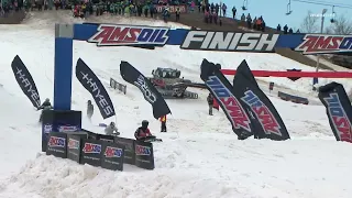 Snocross Round #16 Pro Highlights | Duluth, MN (Race 1 of 2)