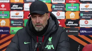 Sparta Praha v Liverpool - post-match press conference