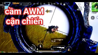 PUBG Mobile - Tiếp Tục Trên Tay AWM Snap Cận Chiến Lấy Ngay Top 1 | Solo Squad Mãn Nhãn