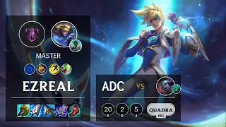 Ezreal ADC vs Tristana - EUW Master Patch 11.12