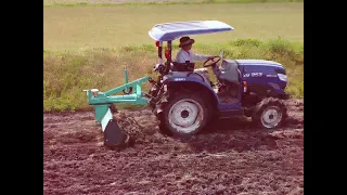 CHCNAV IC100で圃場均平作業