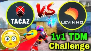 Tacaz Vs Levinho   1v1 Tdm Challenge   World’s Best PUBG Mobile Players  1080 X 1920 60fps