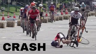 CYCLING CRASH at 2018 Hyde Park Blast - How Did It Happen?