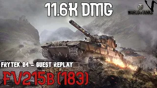 FV215b (183): 11.6K Damage: Guest Replay - Frytek 84: World of Tanks Console