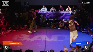 NORD DIAMOND vs WAZZABI - Battle BAD 2023 - BREAKING Semi Final