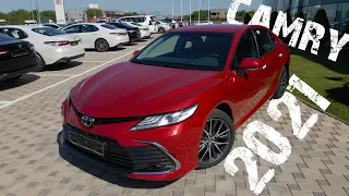 Камри под макасы. Обзор на Camry 2021 3.5 максималка