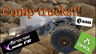 New comp trucks! Class 0 and Class 2 trucks. Jeep and Cliffhanger!