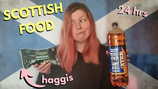 I ate SCOTTISH food for 24 hours! (robert burns special) *vegan*