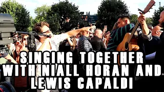 LEWIS CAPALDI AND NIALL HORAN SANG YELLOW WITH ME!