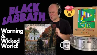 Drum Teacher Reaction: Bill Ward | BLACK SABBATH | 'Warning' & 'Wicked World'