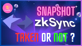 LIVE : ZKsync Snapshot taken OR Not? | when zksync airdrop?