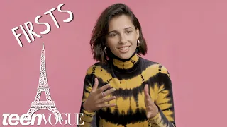 Naomi Scott Shares Her Firsts | Teen Vogue