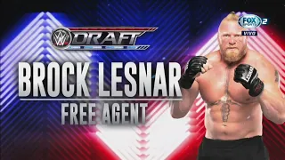 Brock Lesnar es agente libre en el WWE Draft 2023 - WWE Raw 01/05/2023 (En Español)