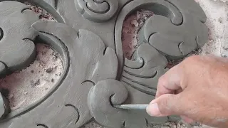 Điêu khắc bằng xi măng