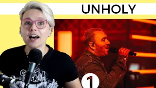 Sam Smith and Kim Petras Unholy live New Zealand Vocal Coach Analysis and Reaction