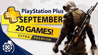 PlayStation Plus Extra - September 2023 (PS+)