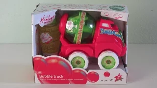 Машинка с мыльными пузырями Открываем Hamleys Bubble Truck