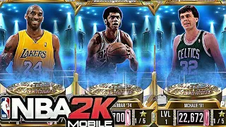 BRAND NEW CHAMPIONS THEME FEATURING PINK DIAMOND KOBE,KAREEM, AND KEVIN MCHALE | NBA 2K MOBILE