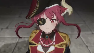 She's the best Pirate I've ever seen — Houshou Marine (宝鐘マリン) x Pirates of The Caribbean