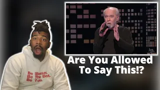 AMERICAN REACTS TO Dumb Americans - George Carlin | Life Is Worth Losing