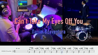 Can't take my eyes off you ( Drum Cover  Drum Score )