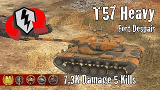 T57 Heavy Tank  |  7,3K Damage 5 Kills  |  WoT Blitz Replays