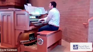 David Swenson Masters Organ Recital at Divine Mercy Catholic Church