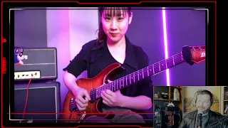 Li-sa-X BAND "Cola Bottle Again" (Guitar Playthrough) Reaction