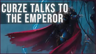 KONRAD CURZE speaks with THE EMPEROR | Warhammer 40k Voice Acting