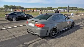 630HP BMW M3 E92 G POWER vs Lexus IS-F vs Nissan GT-R Nismo